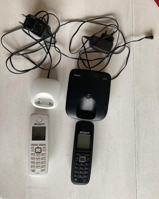 Telefono cordless Gigaset A510 coppia funzionante