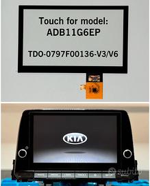 TOUCH SCREEN RADIO KIA HYUNDAI PER LCD