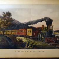 Stampe treni americani