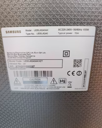 Samsung 50 pollici  Smart TV 