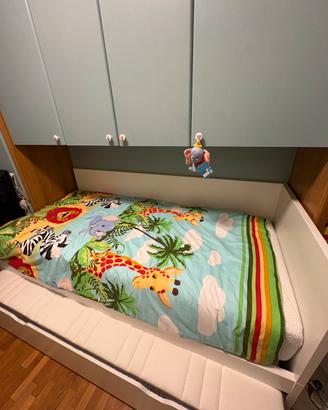 Letto Ikea Flaxa + Letto estraibile 90x200