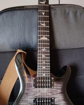 chitarra elettrica PRS SE Custom 24 Charcoal Cherr