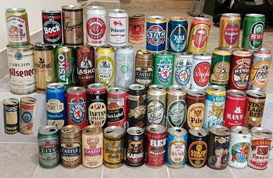 Lattine di birra - Lotto di 92 pezzi (per Giulia)