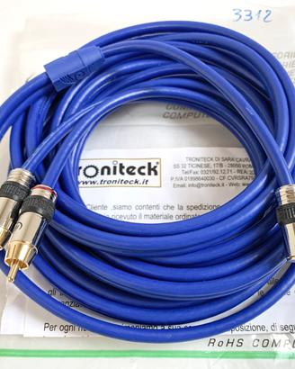 InLine 89935P Cavo Audio 2x RCA M à 3,5 mm, 5 m