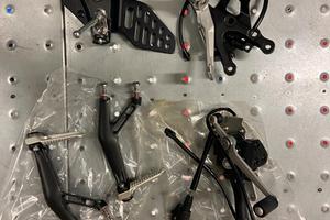 Kit completo pedane e cambio Yamaha R6 2017