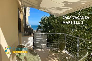 Mare Blu 2-vista mare con posto auto e spiaggia