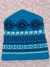 Cappello Lana Berretto invernale Sci Monti Vintage