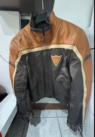 Giubbino Dainese pelle tg42- protez+imbott perfett