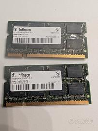 RAM DDR2 notebook 