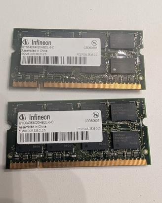 RAM DDR2 notebook 