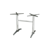 Basamento doppio per piano tavolo da bar 120×80 al