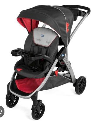 Passeggino Chicco con pedana e seduta dietro