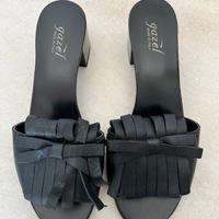 Sandalo ciabattina nero