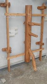 Uomo di legno wooden dummy wing chun con struttura