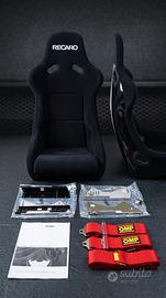 Sedile RECARO Pole Position ABE+Cinture OMP+Staffe
