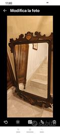 Specchiera Antica Giorgiana cornice In Legno co