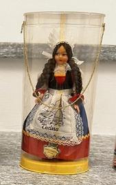 Bambola Souvenir Piemonte Anni 60 70 vintage Torin