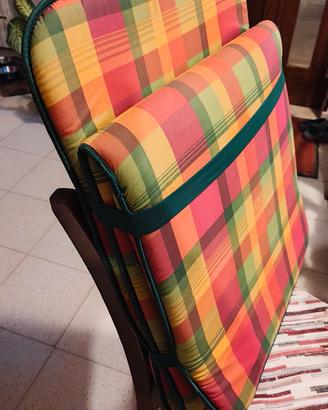 Cuscino imbottito per sdraio