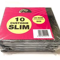 50 CUSTODIE SLIM PER CD/DVD