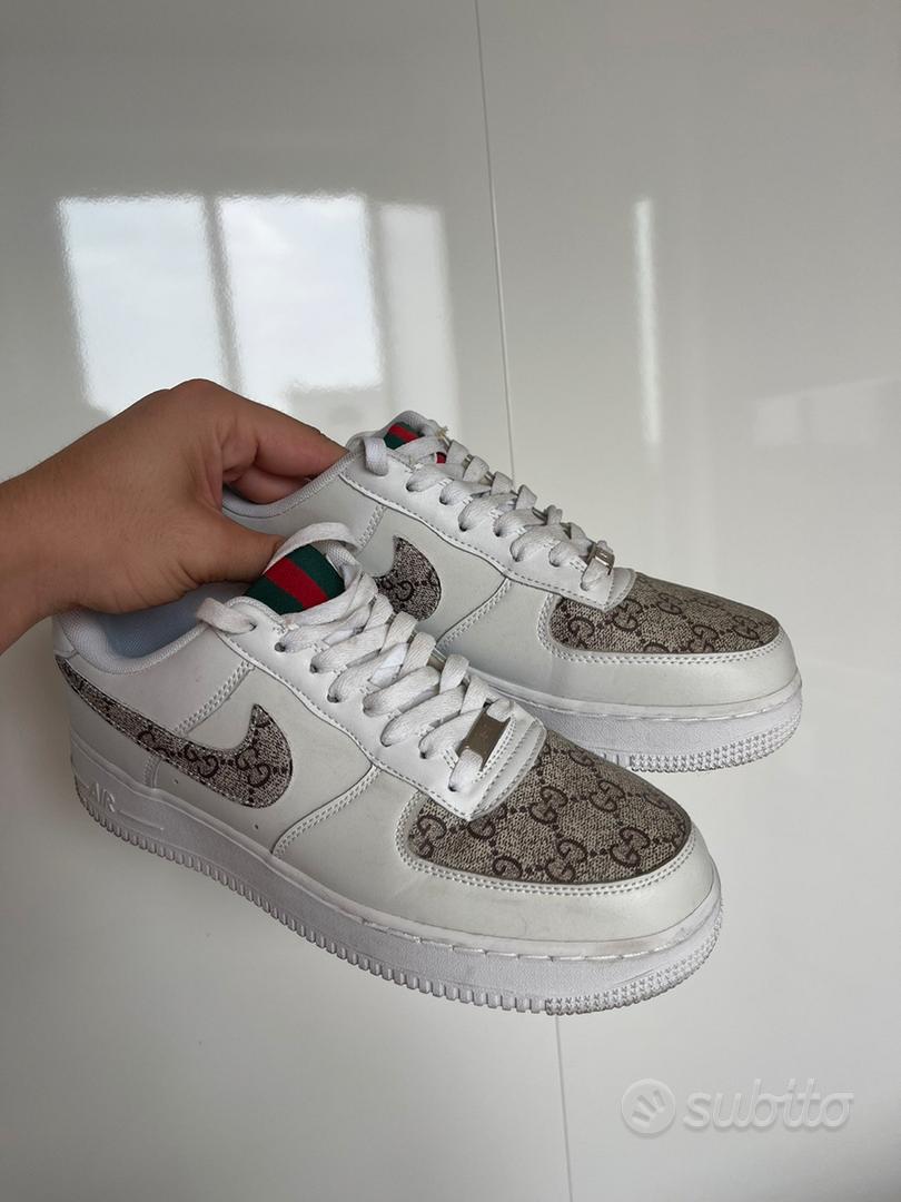 Nike air shop force per gucci