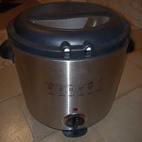 friggitrice in acciaio