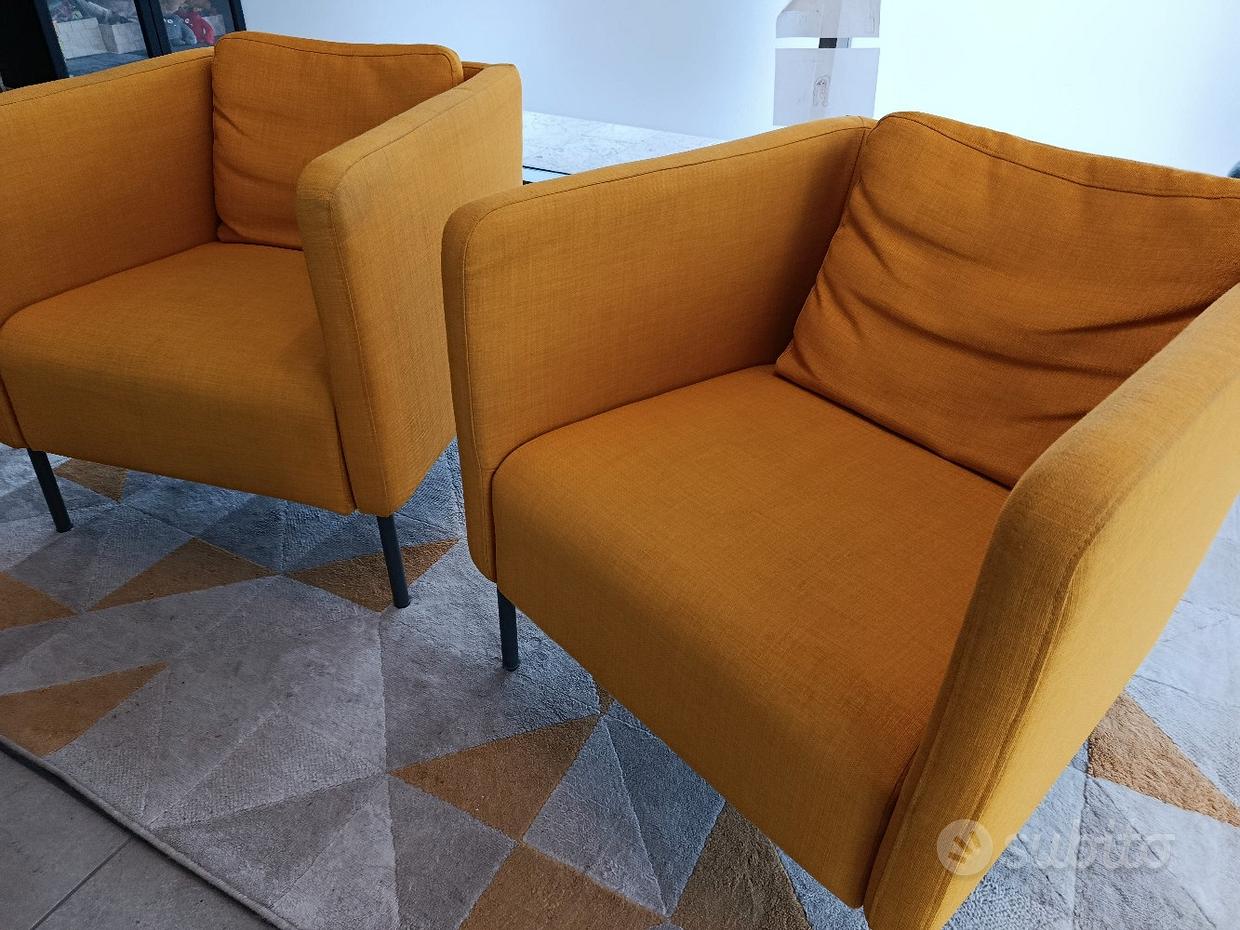 Ekero Poltrona Poltrona Giallo Senape Ikea Sedia A Dondolo Con