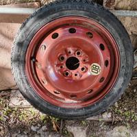 ruotino ruota di scorta panda