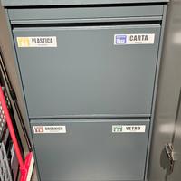 Patumiera raccolta differenziata alluminio 