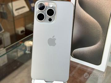 IPHONE 15 PRO MAX 1TB NATURAL -GARANZIA 12 MESI