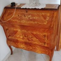 scrittoio con ribalta legno 