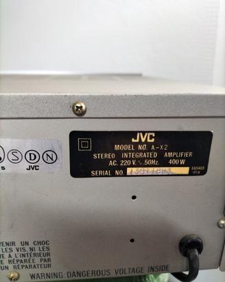Amplificatore JVC A-X2
