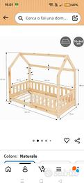 Letto Montessori 