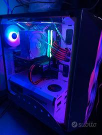 PC DA GAMING + MONITOR + MOUSE E TASTIERA