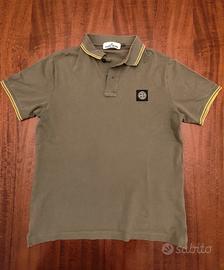 Polo Stone Island Verde Taglia L