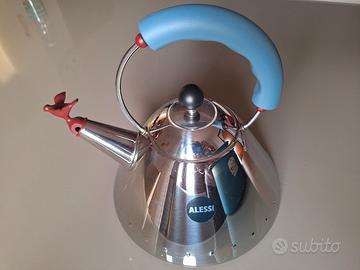 Teiera bollitore Alessi Michael Graves uccellino