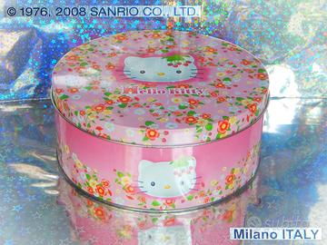 SANRIO Hello Kitty scatola latta arredo collezione