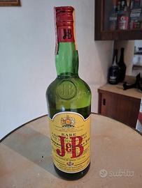Bottiglia vintage Whisky J&B Rare Blended scotch