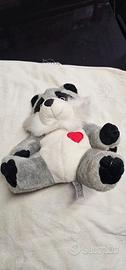Peluche Procione con Cuore Rosso Playtime