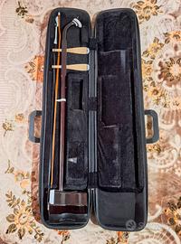 ehru (Violino cinese) nuovo con custodia rigida