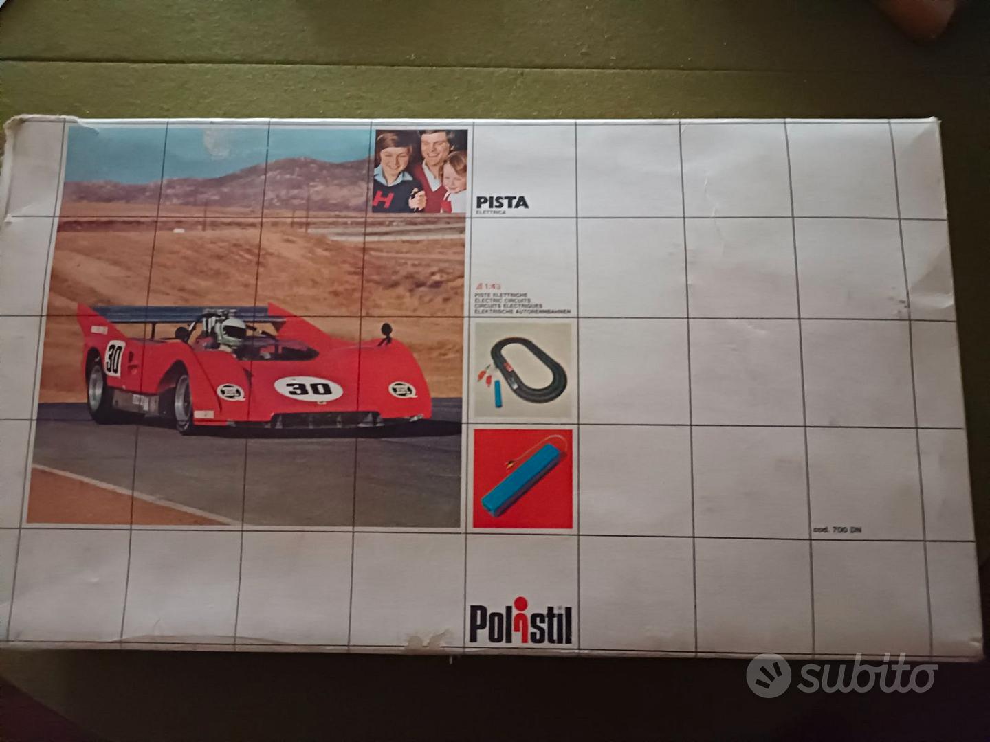 Pista polistil con diorama 70 in vendita a Tutta Italia