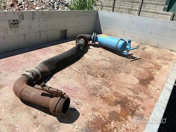 Tubo da pesca con filtro per le manichette