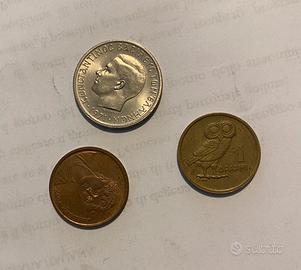 Monete da collezione dracma Grecia