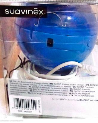 Sterilizzatore ciuccio