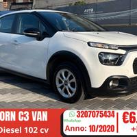 Citroen C3 1.5 Diesel 102 cv VAN 2 POSTI