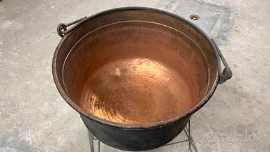 Paiolo in rame 8 kg