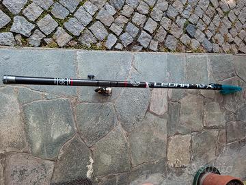 Canna da pesca teleregolabile trota torrente 10mt.