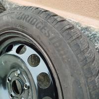 Cerchi ferro 16" + gomme  205 55 16  per VW Golf