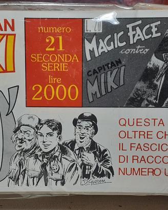 Capitan Miki copie anastatiche strisce