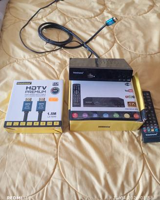 ricevitore digitale terrestre e cavoHdtV