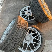 4 Cerchi Pneumatici Audi A6 ORIGINALI 245 40 R18